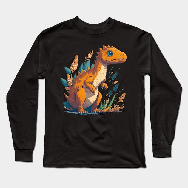 Funny dino Long Sleeve T-Shirt by Linkme